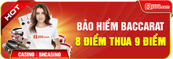 Bảo hiểm baccarat 8 điểm thua 9