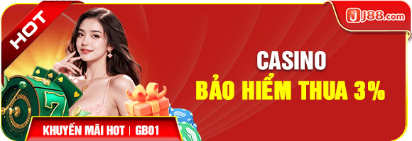 Casino bảo hiểm thua 3%